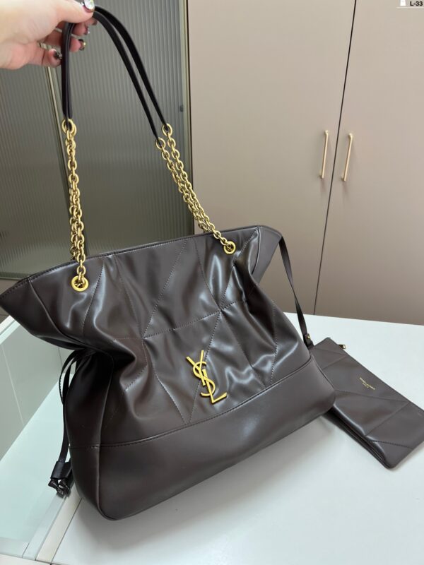 Y new arrival jamie large pochon tote bag size: 33 cm - Image 2