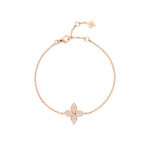 Star Blossom rose gold and diamond bracelet