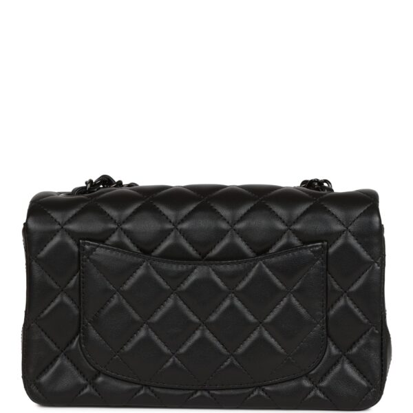 CC Mini Rectangular Flap Bag SO Black Lambskin Black Hardware for MR — изображение 3