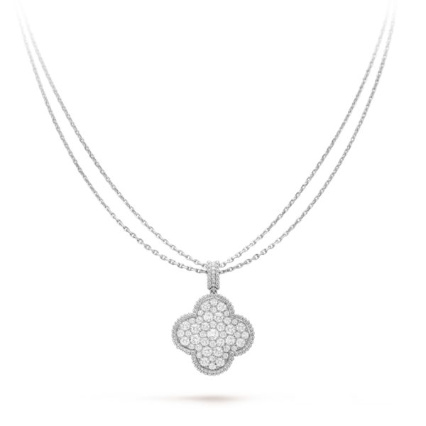 Magic Alhambra Long Necklace, Single Pendant - Billede 2
