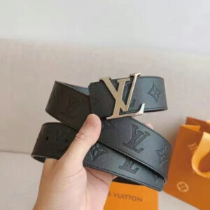 2 Colors  printed letter leather belt