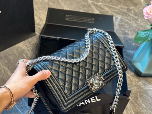 CC new arrival Leboy caviar leather size: 25 cm - Bild 14