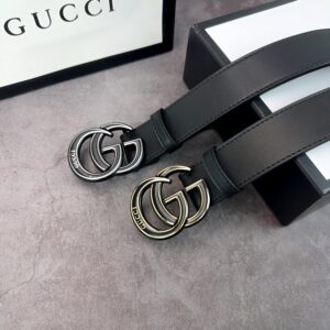 2 Colors  printed letter leather belt