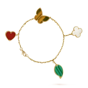 Lucky Alhambra Bracelet, 4 Charms