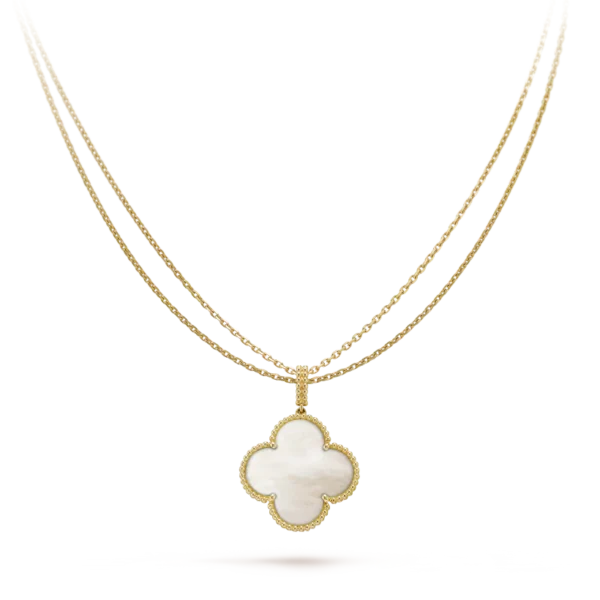 Magic Alhambra Long Necklace, Single Pendant - Billede 2