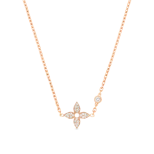 Idylle Blossom Rose Gold and Diamond Pendant