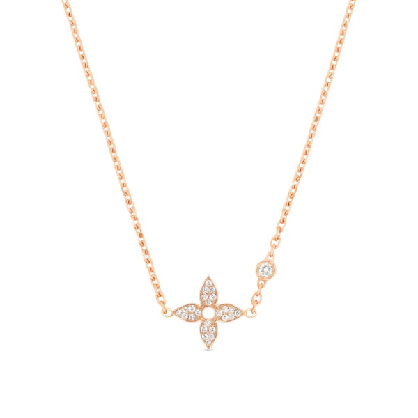 Idylle Blossom Rose Gold and Diamond Pendant