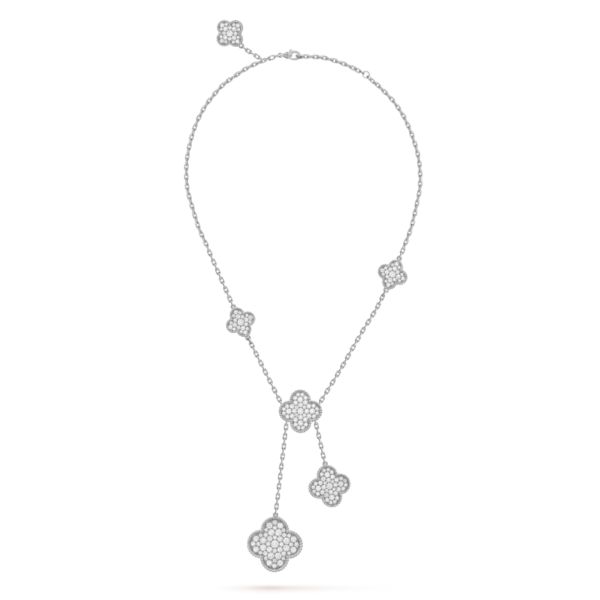 Magic Alhambra Necklace, 6 Charms - Immagine 2