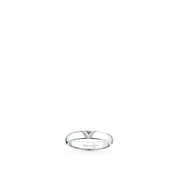 Louis Volt Multi Wedding Ring in White Gold