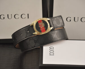 2 Colors  printed letter leather belt