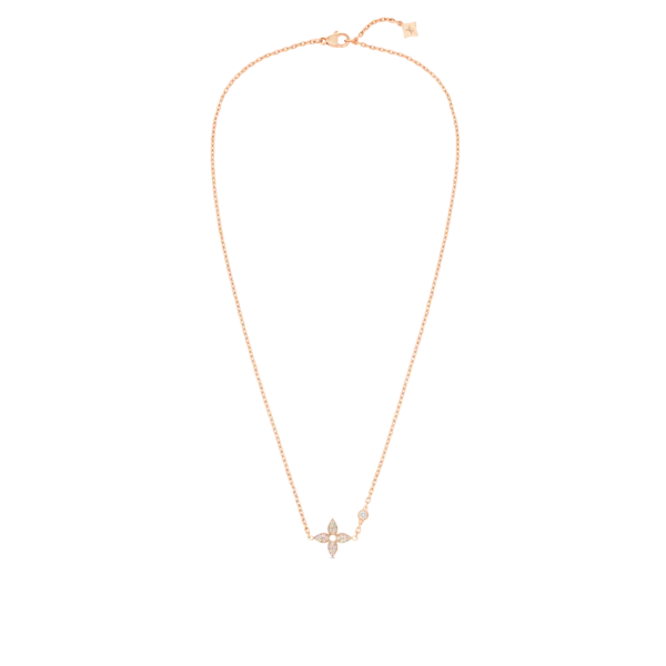 Idylle Blossom Rose Gold and Diamond Pendant - Image 2