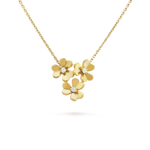 Frivole pendant, 3 flowers, mini model