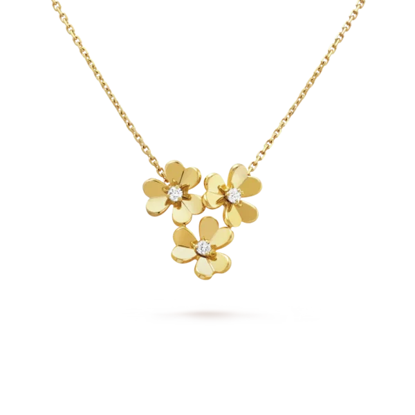 Frivole pendant, 3 flowers, mini model