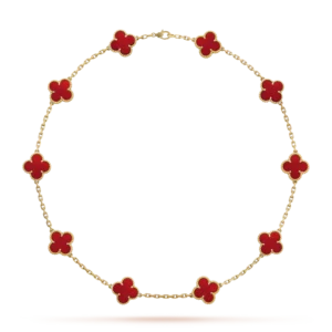 Vintage Alhambra necklace, 10 charms
