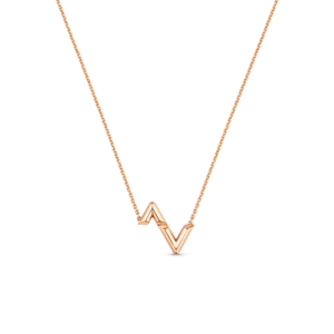 Louis Volt Upside Down Rose Gold Pendant