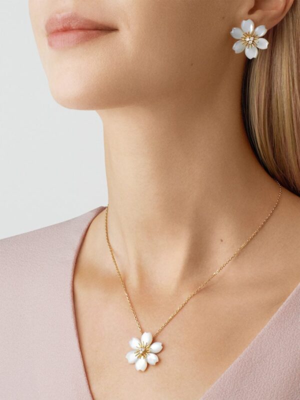 Rose de No?l pendant, mini model - Immagine 3