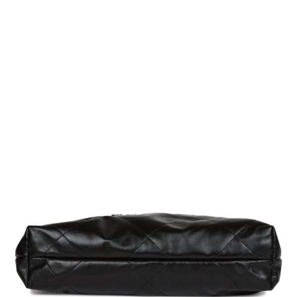CC Small 22 Bag SO Black Calfskin Black Hardware - Billede 5