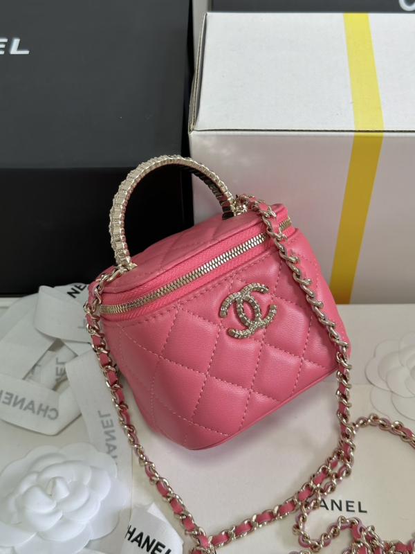 Cc new arrival 24B bucket bag pink - Image 7