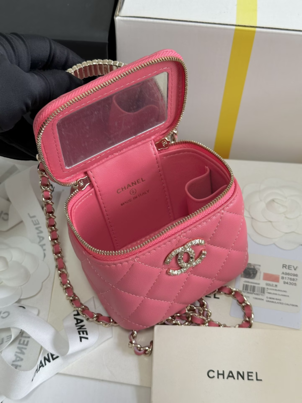 Cc new arrival 24B bucket bag pink - Image 9