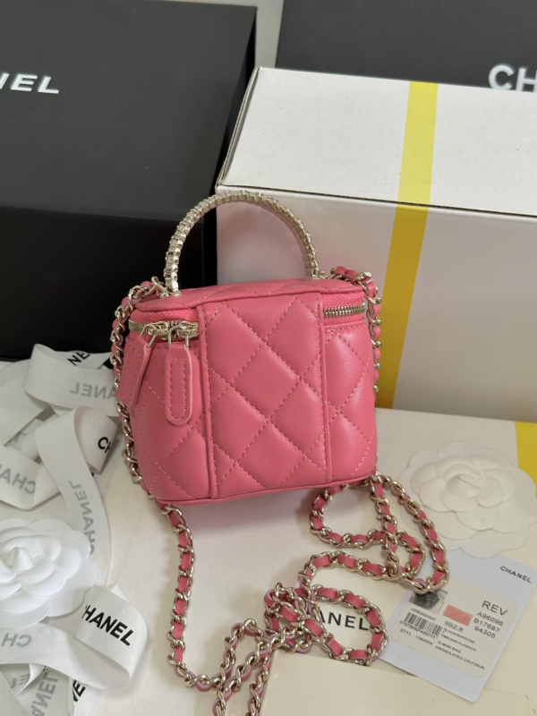 Cc new arrival 24B bucket bag pink - Image 8