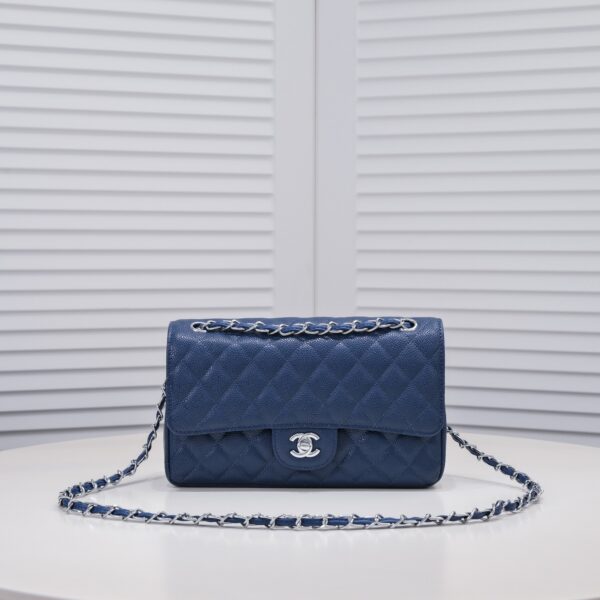 CC CF2.55 caviar leather bag 8 COLORS  size: 25.5*16*6.5cm - Billede 29