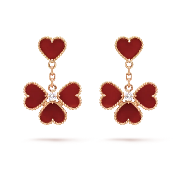 Sweet Alhambra Effeuillage earrings