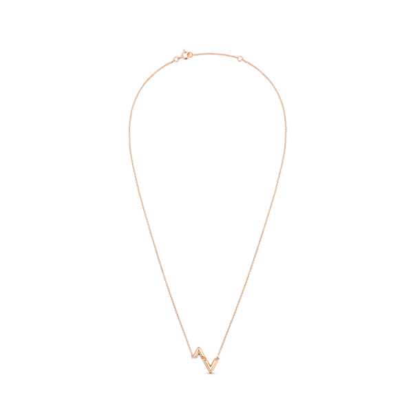 Louis Volt Upside Down Rose Gold Pendant - Immagine 2
