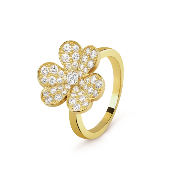 Frivole ring, single flower, small model