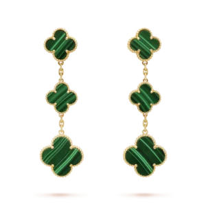 Magic Alhambra Earrings, 3 Charms