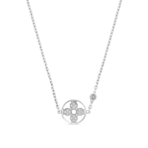 Idylle Blossom White Gold and Diamond Pendant