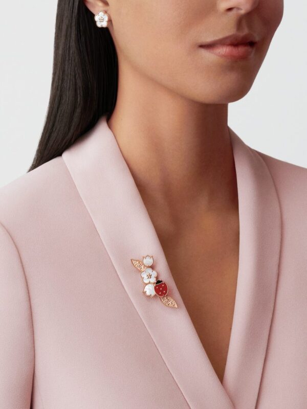Lucky Spring Earrings, Plum - Billede 2