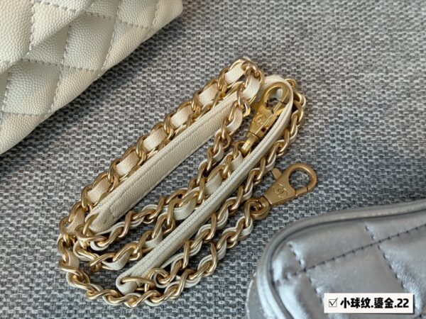 CC new arrival coco handle caviar leather size : 23*13cm - Immagine 5