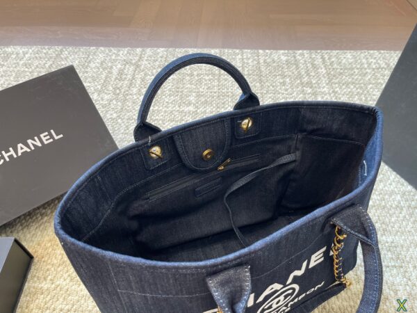 CC new arrival denime tote bag size:  37 * 31 cm - Afbeelding 3