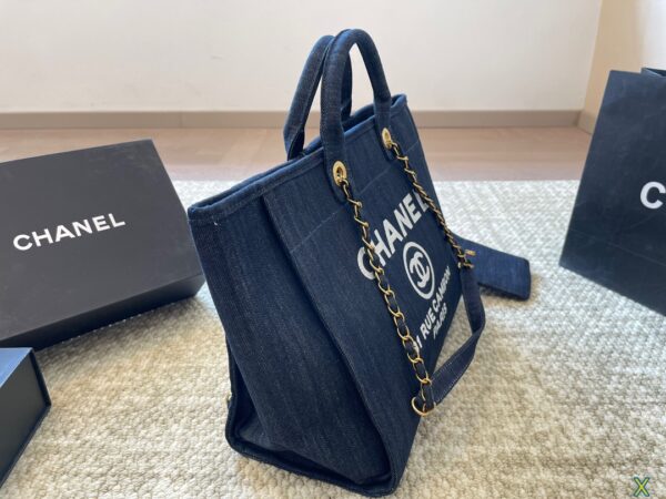 CC new arrival denime tote bag size:  37 * 31 cm - Afbeelding 7